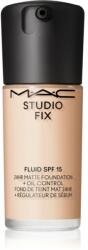 MAC Cosmetics Studio Fix Fluid SPF 15 24HR Matte Foundation + Oil Control mattító alapozó SPF 15 árnyalat NC5 30 ml