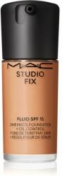 MAC Cosmetics Studio Fix Fluid SPF 15 24HR Matte Foundation + Oil Control матиращ фон дьо тен SPF 15 цвят NC44.5 30ml