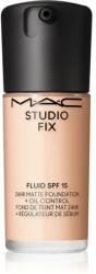 MAC Cosmetics Studio Fix Fluid SPF 15 24HR Matte Foundation + Oil Control матиращ фон дьо тен SPF 15 цвят NW10 30ml