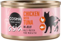 Cosma Cosma Preț special! 6 x 85/100/170 g Asia în gelatină - Pui & ton (6 85 g)