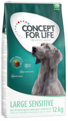 Concept for Life Concept for Life Preț special! 2 x 12 / 4 kg hrană uscată câini - Large Sensitive