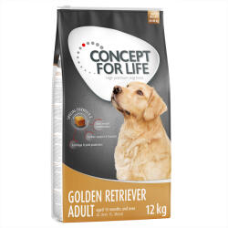 Concept for Life Concept for Life Preț special! 2 x 12 / 4 kg hrană uscată câini - Golden Retriever Adult