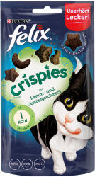FELIX Felix 3 + 1 gratis! Snackuri pisici - Crispies Miel & legume (4 x 45 g)