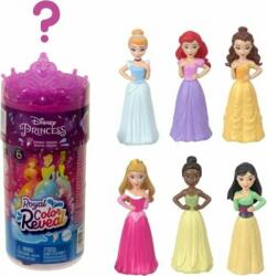 Mattel Disney hercegnők Color Reveal meglepetés mini baba - Királyi parti (HPX39) - bestmarkt