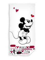 Prosop pentru copii din bumbac, Mickey Mouse, 70x140 cm, MCT-02 (ESELL-D-WH-IF-MCTGT-5902689471513)