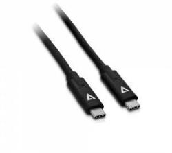 V7 Cablu USB C V7 V7UCC-2M-BLK-1E Negru