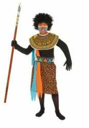 BigBuy Costum Deghizare pentru Copii African (4 Piese) Costum bal mascat copii
