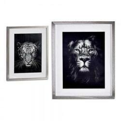 Gift Decor Tablou Lion - Tiger (3 x 53 x 43 cm) (43 x 3 x 53 cm)