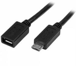 StarTech Cablu Micro USB Startech USBUBEXT50CM Negru
