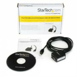 StarTech Adaptor USB la RS232 Startech ICUSB2321FIS Negru