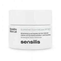 Sensilis Cremă Anti-aging de Zi Sensilis Supreme Detox Renew Spf 15+ (50 ml)