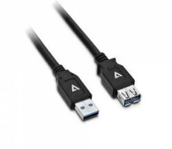 V7 Cablu USB V7 V7U3.0EXT-2M-BLK-1E USB A Negru