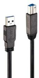 Lindy Cablu USB A la USB B LINDY 43098 10 m Negru