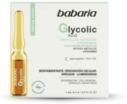 Babaria Fiole Babaria Acid glicolic (5 x 2 ml) Crema antirid contur ochi