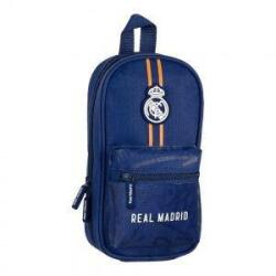 Real Madrid C. F Cutie pentru creioane Real Madrid C. F. Albastru (12 x 23 x 5 cm) (33 Piese) Penar