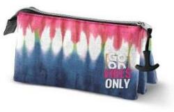 KARACTERMANIA Penar triplu Karactermania Eco Omp! Good Vibes Only Tie Dye Denim (23 x 11 x 10 cm)