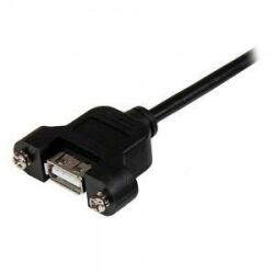 StarTech Cablu USB Startech USBPNLAFAM1 USB A Negru