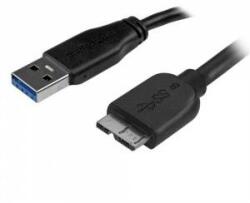 StarTech Cablu USB la Micro USB Startech USB3AUB50CMS Negru