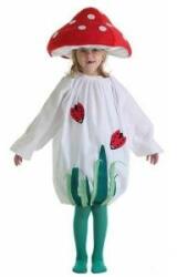 BigBuy Costum Deghizare pentru Copii Ciupercă 5-7 Ani (3 Piese) Costum bal mascat copii