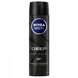 Nivea Deodorant Spray Men Deep Black Carbon Nivea (150 ml)