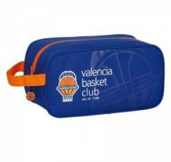 Valencia Basket Geantă pentru Încălțăminte de Voiaj Valencia Basket Albastru Portocaliu (29 x 15 x 14 cm)