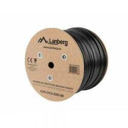 Lanberg Cablu de Rețea Rigid FTP Categoria 6 Lanberg LCF6-21CU-0305-BK Negru 305 m