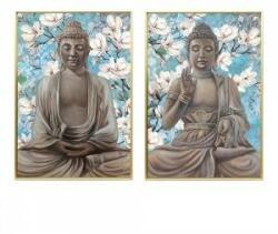 DKD Home Decor Tablou DKD Home Decor Buda Oriental (51, 5 x 3, 5 x 71, 5 cm) (2 Unități)