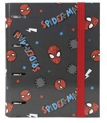 Spiderman Biblioraft Spiderman A4 Negru (26 x 32 x 4 cm)