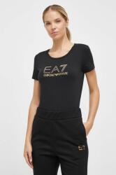 EA7 Emporio Armani t-shirt női, fekete - fekete S - answear - 38 990 Ft