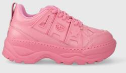Chiara Ferragni bőr sportcipő rózsaszín, CF3000_012 - rózsaszín Női 39