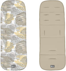 Kikkaboo Двулицева подложка за количка Kikkaboo - Memphis, Beige (31108040082)
