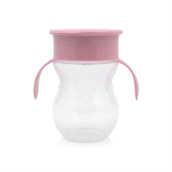 Lorelli Неразливаща се чаша Lorelli Baby Care - 360º, 270 ml, Розова (10230540002)