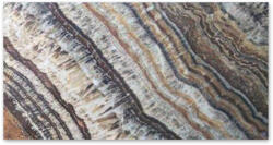 Regata Gresie rectificata exterior / interior Electic Coffee Bookmatch B, 60 x 120 cm, lucioasa, portelanata, tip marmura