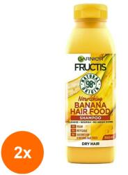Garnier Fructis Hair Food Banana pentru parul uscat 350 ml Set 2x