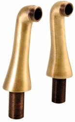 SAPHO Sapho, ANTEA csatlakozó a kád csaptelep kád szélére szereléséhez (pár), bronz, 9856 (9856)