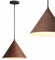 Toolight Szerszámlámpa, mennyezeti lámpa 1xE27 APP1443-1CP, sötét fa, OSW-01270 (OSW-01270)