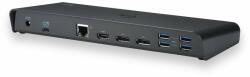 I-TEC Statie universala de andocare , iTec , USBC / USB 3.0 3x 4K 2x DP 1x HDMI (USBC) GLAN , negru (CATRIPLE4KDOCKPD)