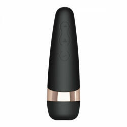 Satisfyer Pro 3+ - vízálló, akkus csiklóizgató vibrátor (fekete) - sexpress