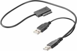 Gembird Adaptor Gembird, USB (m), Sata Slim SSD, Negru (A-USATA-01)