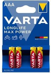 VARTA Longlife MT AAA/LR03 BL4 elem, 4 db