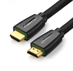 UGREEN extra erős HDMI 4K fonott kábel, 2m (fekete)
