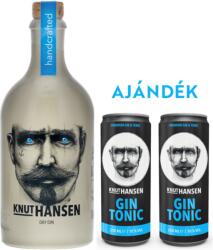 KNUT HANSEN Gin 0, 5L 42% + ajándék 2 db Knut Hansen Gin Tonic 10% 250 ml - bareszkozok