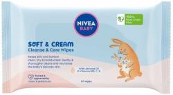 Nivea Baby Wipes Soft & Cream 57 ks