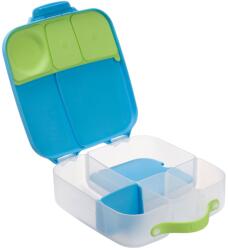 Bbox Caserola compartimentata maxi LunchBox Albastru/Verde, 1 bucata, Bbox