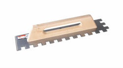 RUBI Gletiera dintata cu maner din lemn 48cm, 20mm - RUBI-75962 (RUBI-75962) - sculemeseriase