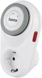 Hama Curved механичен таймер за закрито, 15-минутни интервали, бял (223302)
