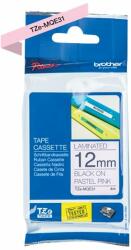 Brother TZe-MQE31 tape black-pastel light pink 12mm-4M (TZEMQE31)