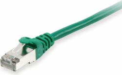 Equip S/FTP CAT6a Patch kábel 1m - Zöld (606403)
