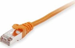 Equip S/FTP CAT6a Patch kábel 15m - Narancssárga (606609)