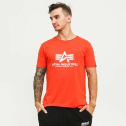 Alpha Industries Basic T-Shirt S | Bărbați | Tricouri | Roșu | 100501-577 (100501-577)